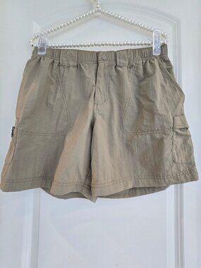 Womens Columbia Size Small Khaki Shorts